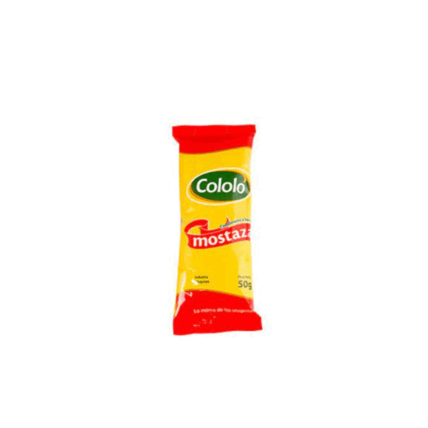 MOSTAZA 50g POR 12 UNIDADES