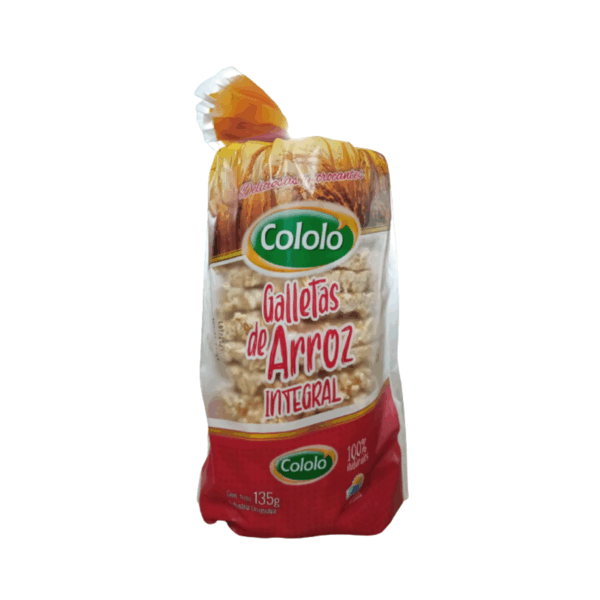 GALLETA ARROZ COLOLO INT S/SAL 120g